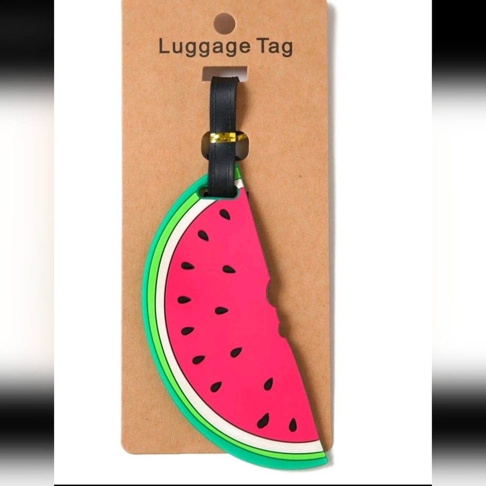 🆕️🧳🍉CUTE WATERMELON LUGGAGE TAG🍉🧳
